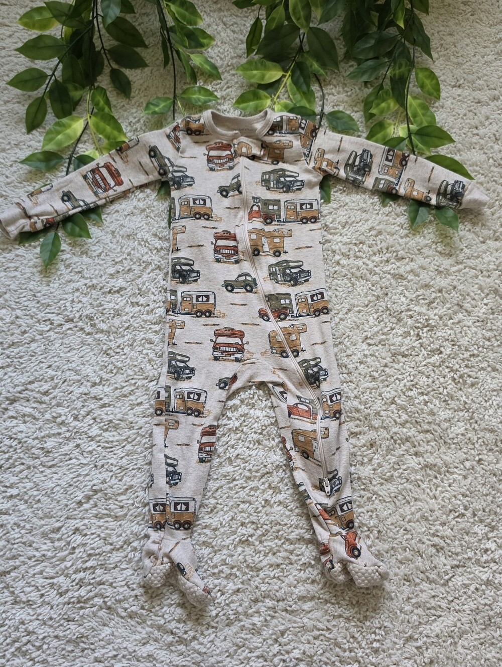 Baby Boy Camper Van/RV Sleeper (12-18 Months)
